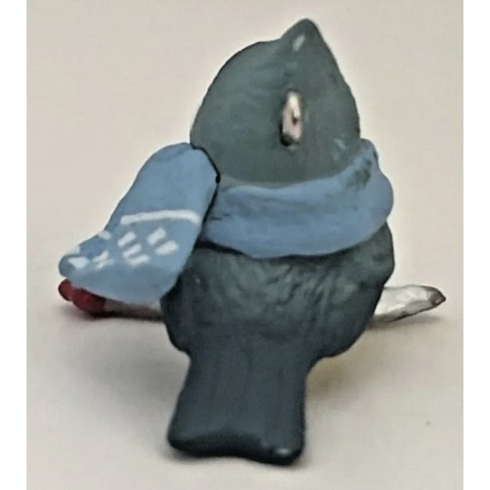 2024 Hallmark Keepsake Miniature Ornament Cozy Lil' Critters #6 Tufted Titmouse